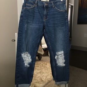 Top Shop Distressed Jeans